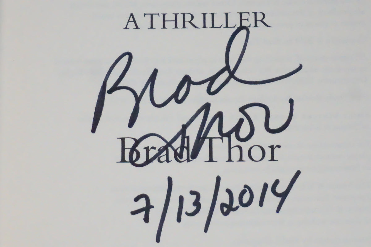 Act of War by Brad Thor 2014 Signed Dated First Edition Scot Harvath HC DJ