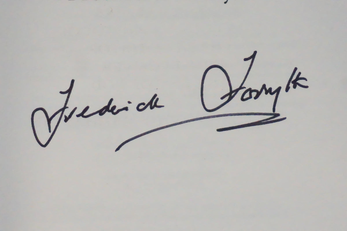 The Fox by Frederick Forsyth 2018 Signed UK First Edition HC DJ