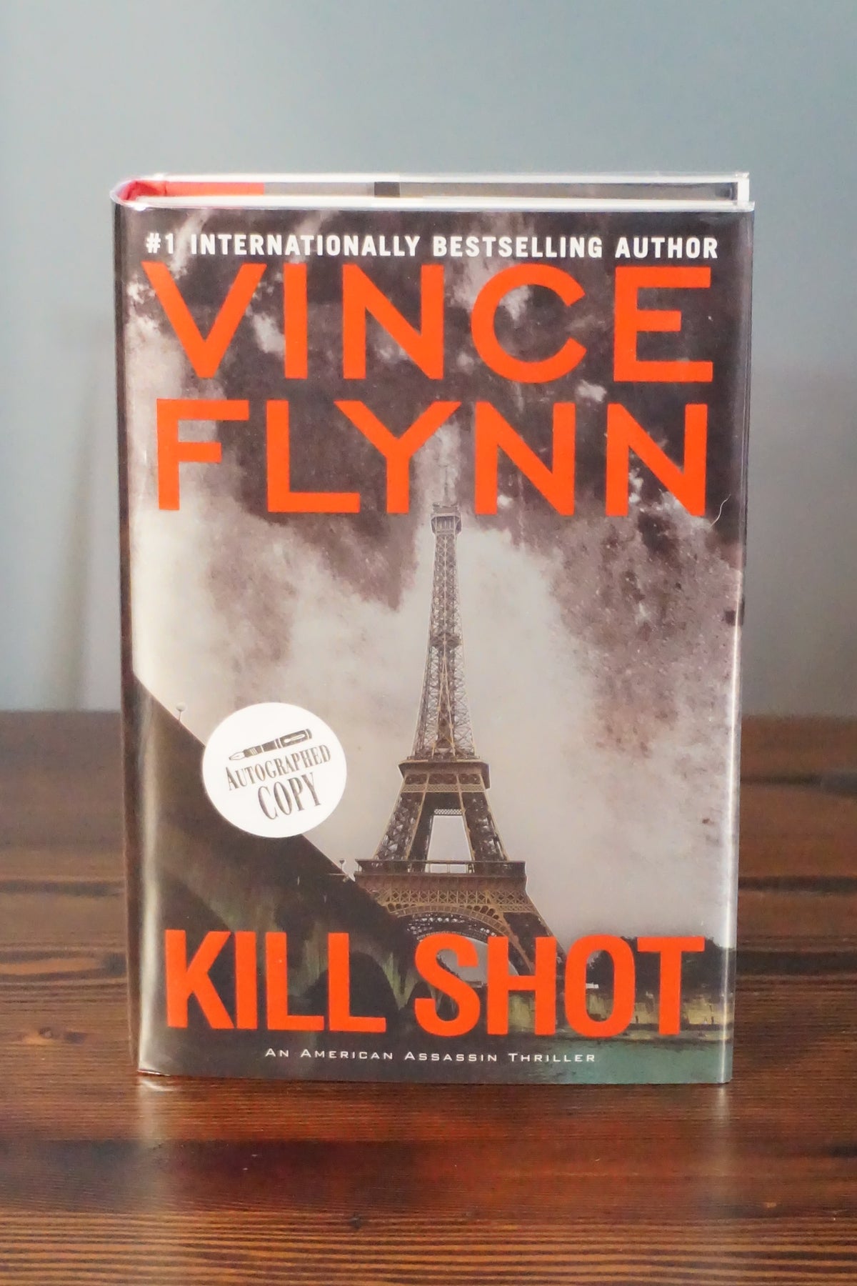 Kill Shot by Vince Flynn 2012 Signed First Edition Mitch Rapp HC DJ