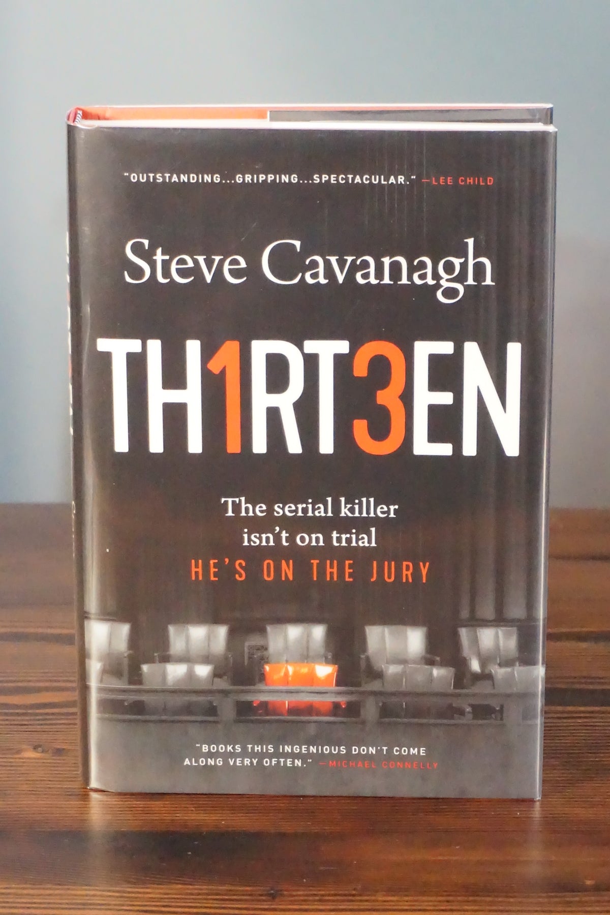 Thirteen by Steve Cavanagh 2019 Signed First US Edition Eddie Flynn HC