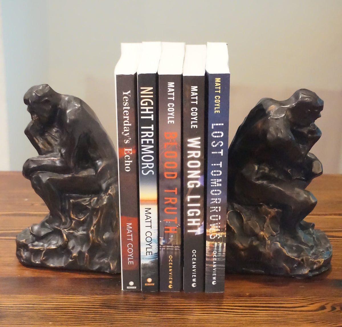 Rick Cahill Lot of 5 SIGNED Softcovers by Matt Coyle 2013-2019 Books 1 2 4 5 6