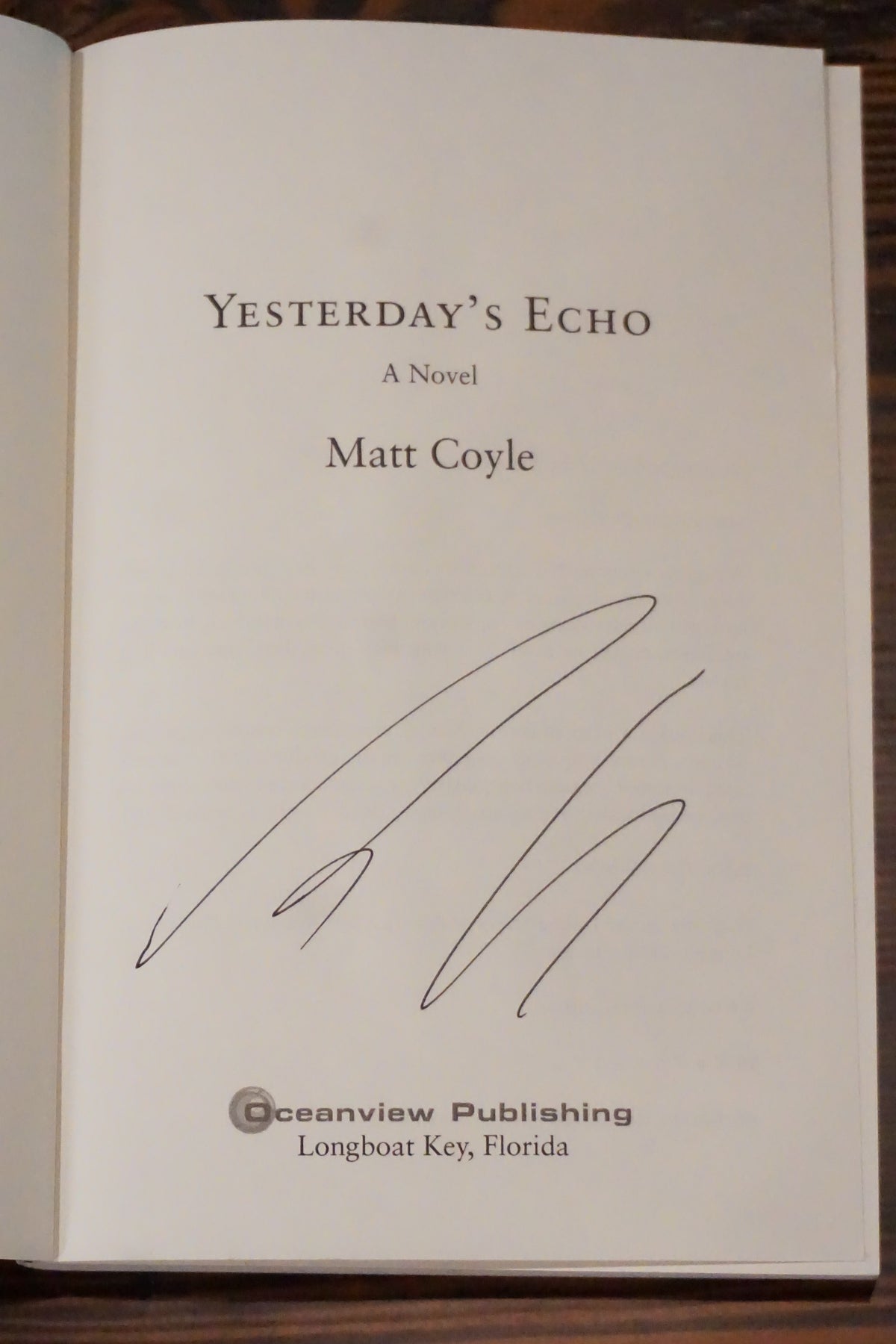 Rick Cahill Lot of 5 SIGNED Softcovers by Matt Coyle 2013-2019 Books 1 2 4 5 6