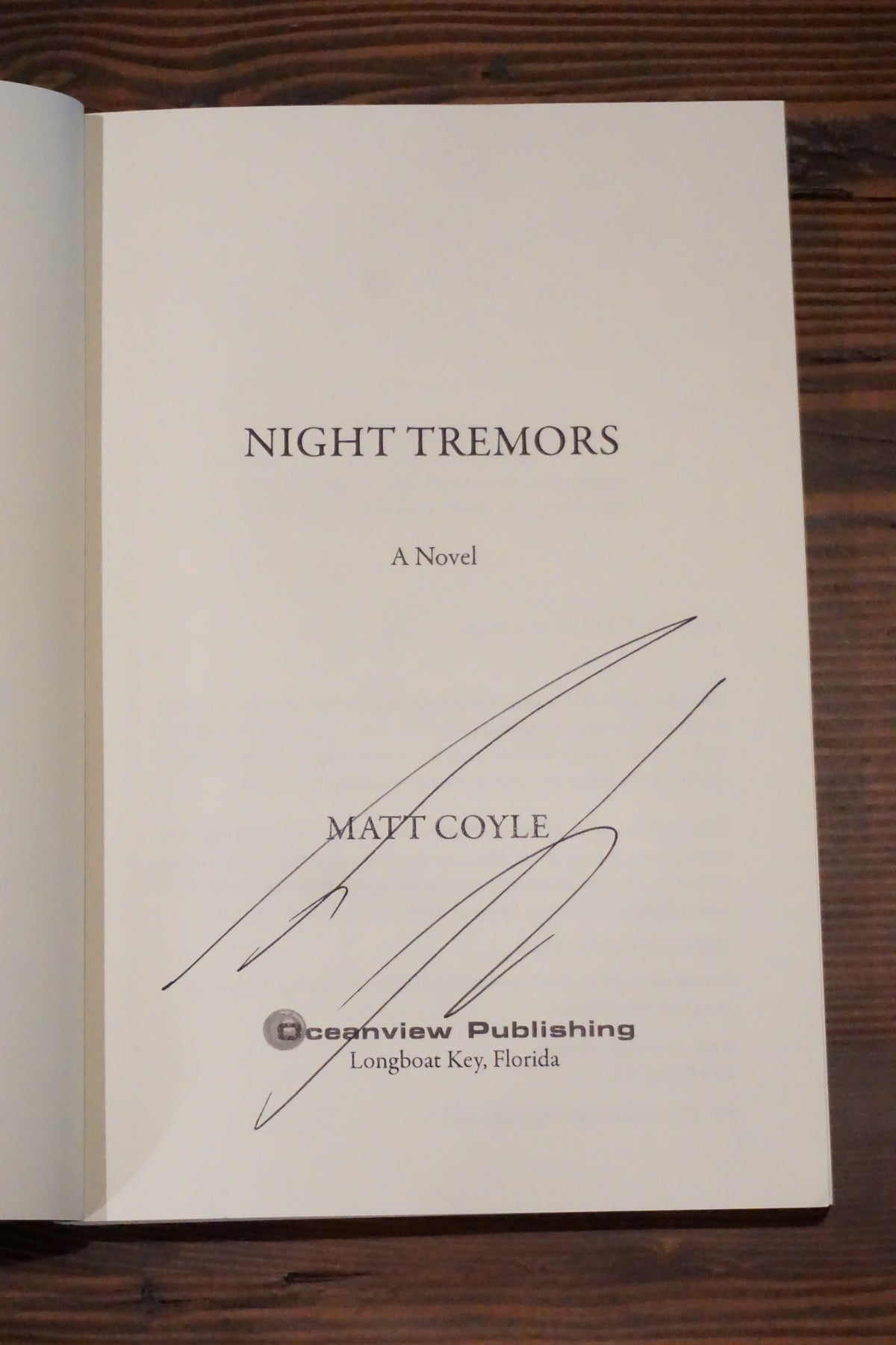 Rick Cahill Lot of 5 SIGNED Softcovers by Matt Coyle 2013-2019 Books 1 2 4 5 6
