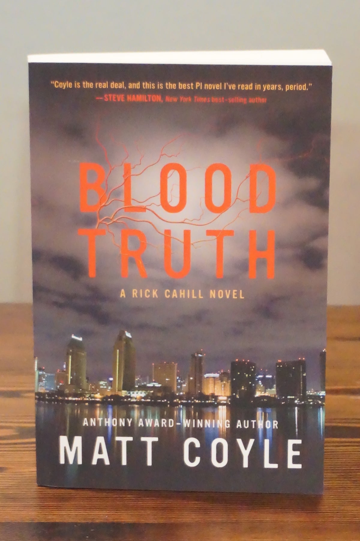 Rick Cahill Lot of 5 SIGNED Softcovers by Matt Coyle 2013-2019 Books 1 2 4 5 6