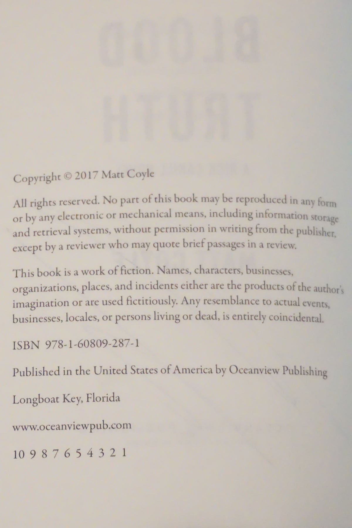 Rick Cahill Lot of 5 SIGNED Softcovers by Matt Coyle 2013-2019 Books 1 2 4 5 6