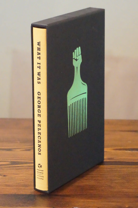 What It Was by George Pelecanos 2012 SIGNED Deluxe Slipcase Edition 1st HC