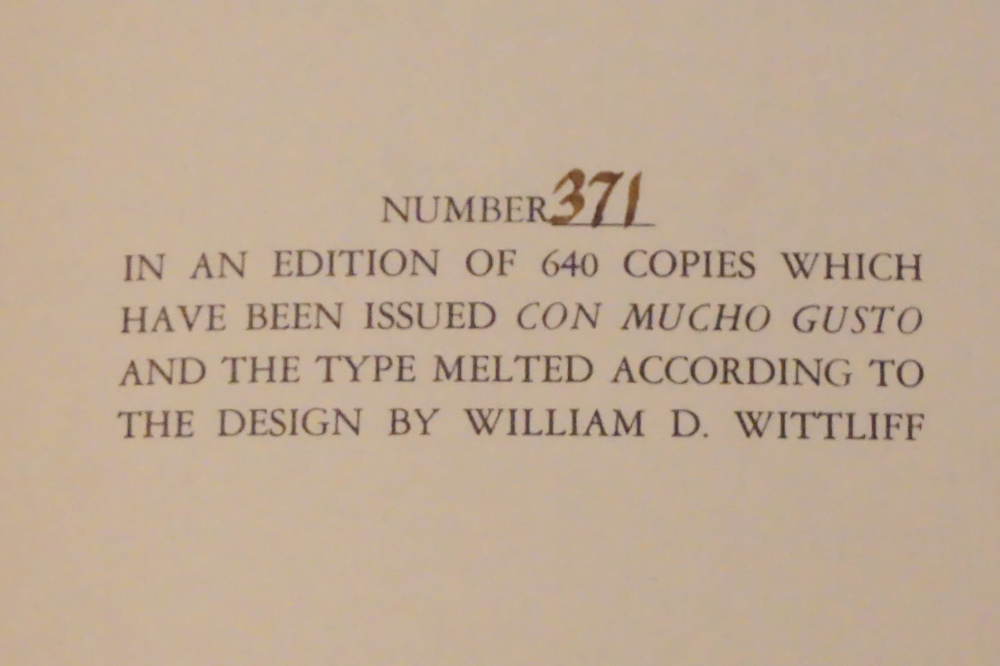 The Narrative of Nathan Hancock Hunter 1966 - Limited Edition