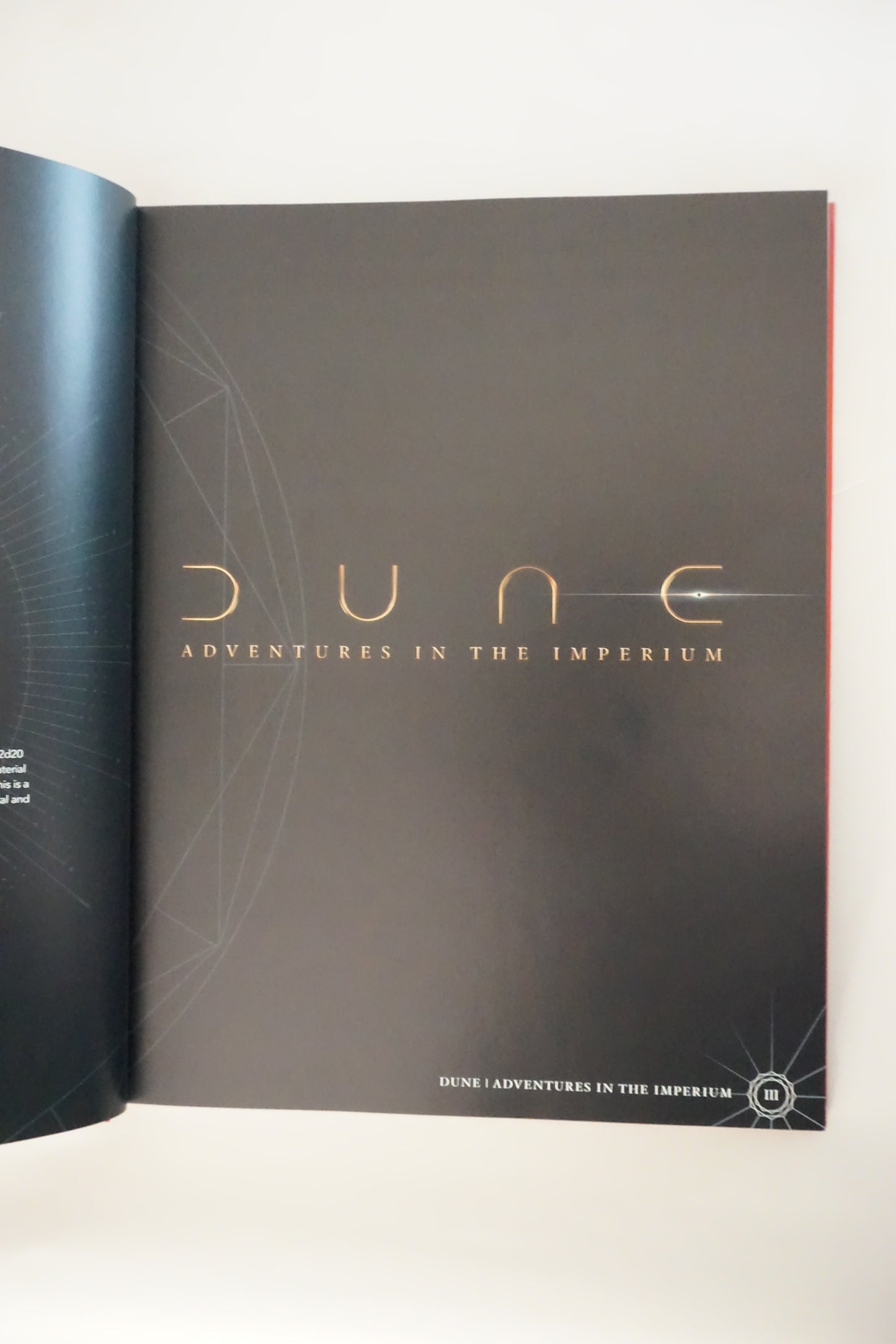 Dune - Adventures in the Imperium – Core Rulebook Harkonnen Collector's Edition