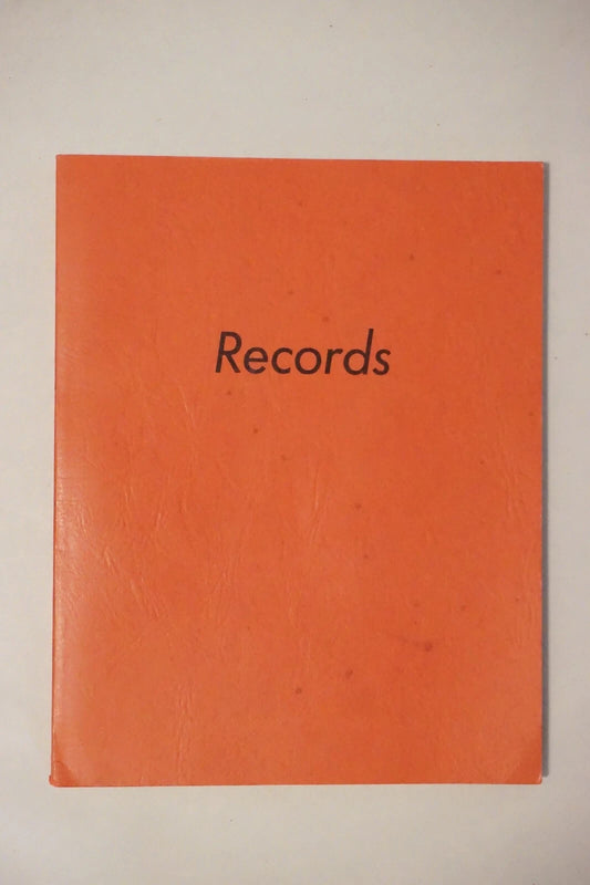 Records by Ed Ruscha 1971 - 1st Edition
