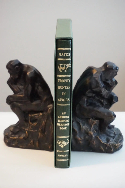 Trophy Hunter in Africa by Elgin T. Gates 1988 - Signed Limited Edition