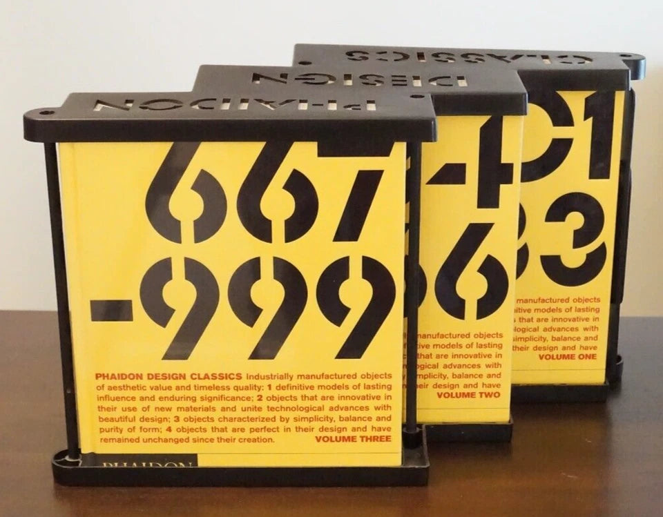 Phaidon Design Classics Volumes 1-3 in Original Carrying Case 2006