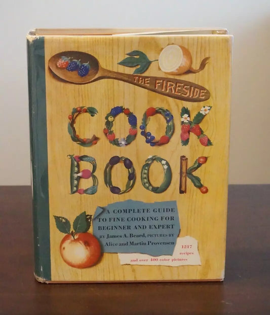 The Fireside Cookbook by James Beard 1949 - Signed
