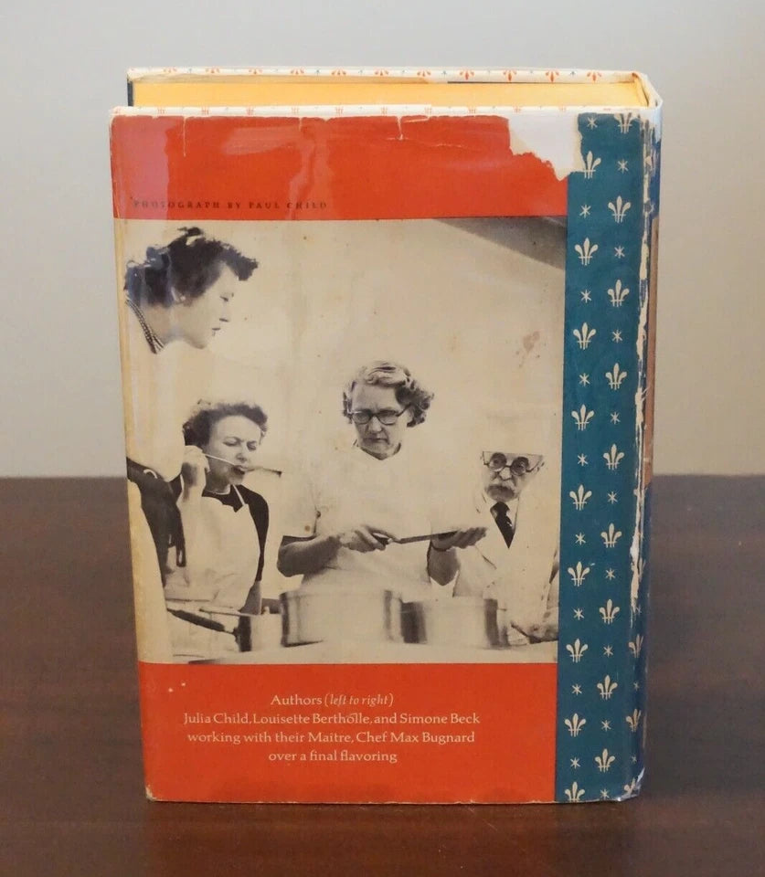 Mastering The Art of French Cooking by Julia Child 1961 - Signed BCE