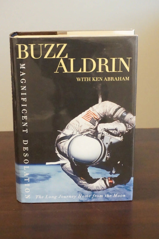 Magnificent Desolation by Buzz Aldrin 2009 - Signed with Apollo Patch