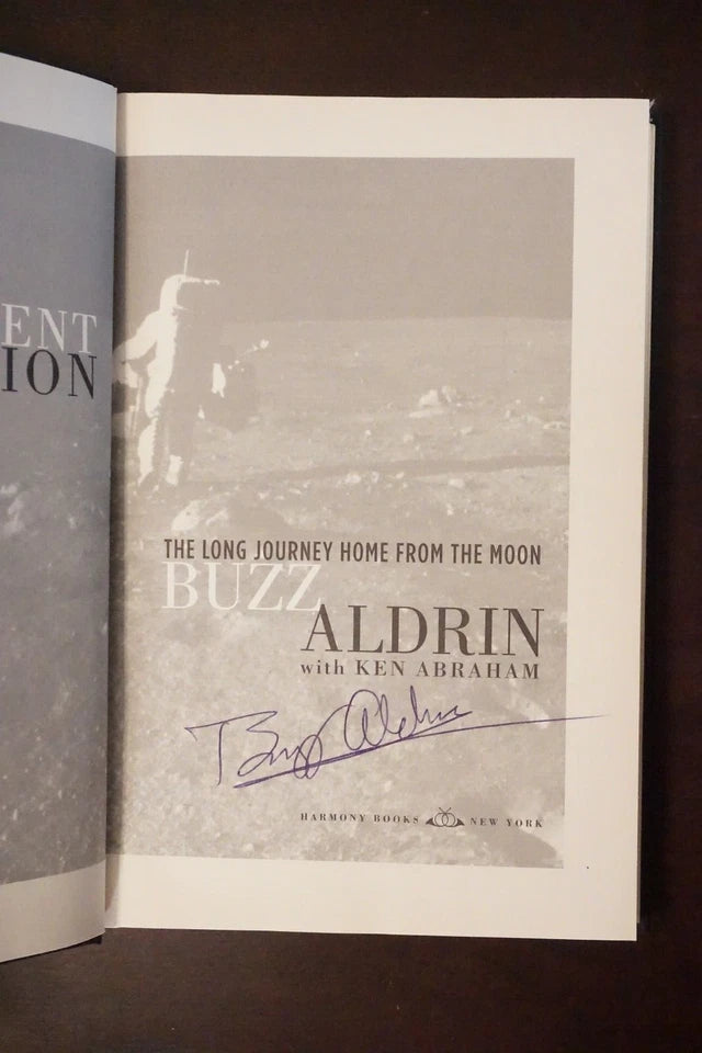 Magnificent Desolation by Buzz Aldrin 2009 - Signed with Apollo Patch