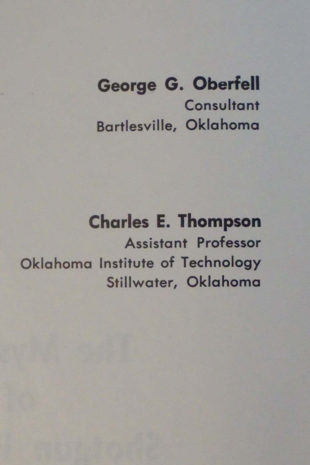 The Mysteries of Shotgun Patterns by Oberfell & Thompson 1982 Hardcover