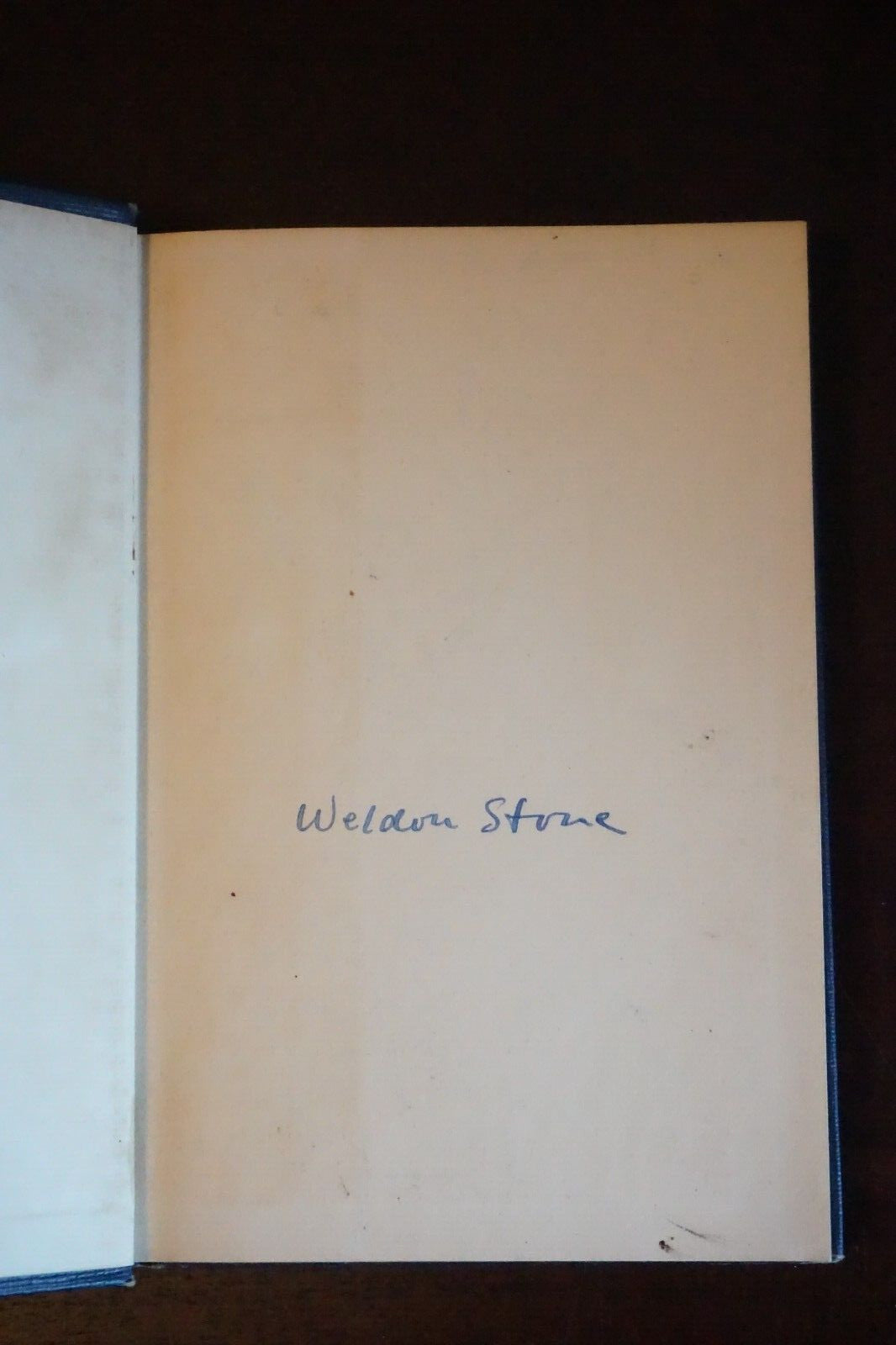 Devil Take a Whittler by Weldon Stone 1948 Signed HC DJ