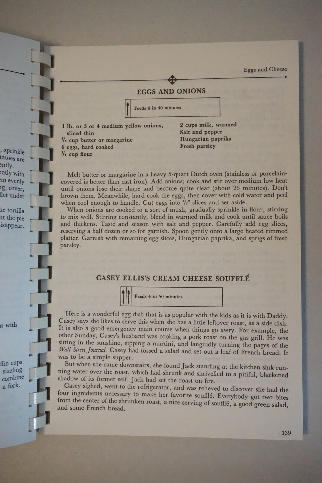 An American Gumbo Cookbook by Linda West Eckhardt 1983 Spiralbound