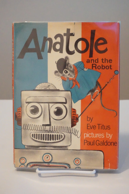 Anatole and The Robot by Eve Titus and Paul Gladone 1960 HC DJ