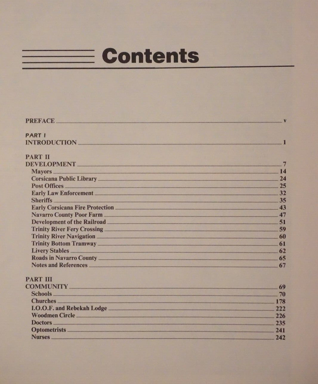 Navarro County, Texas History - Volume Five 1985 HC