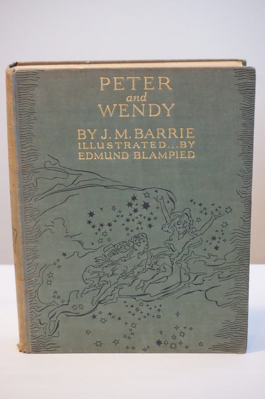 Rare Copy of Peter and Wendy by J. M. Barrie 1939 Edmund Blampied 1st UK Edition