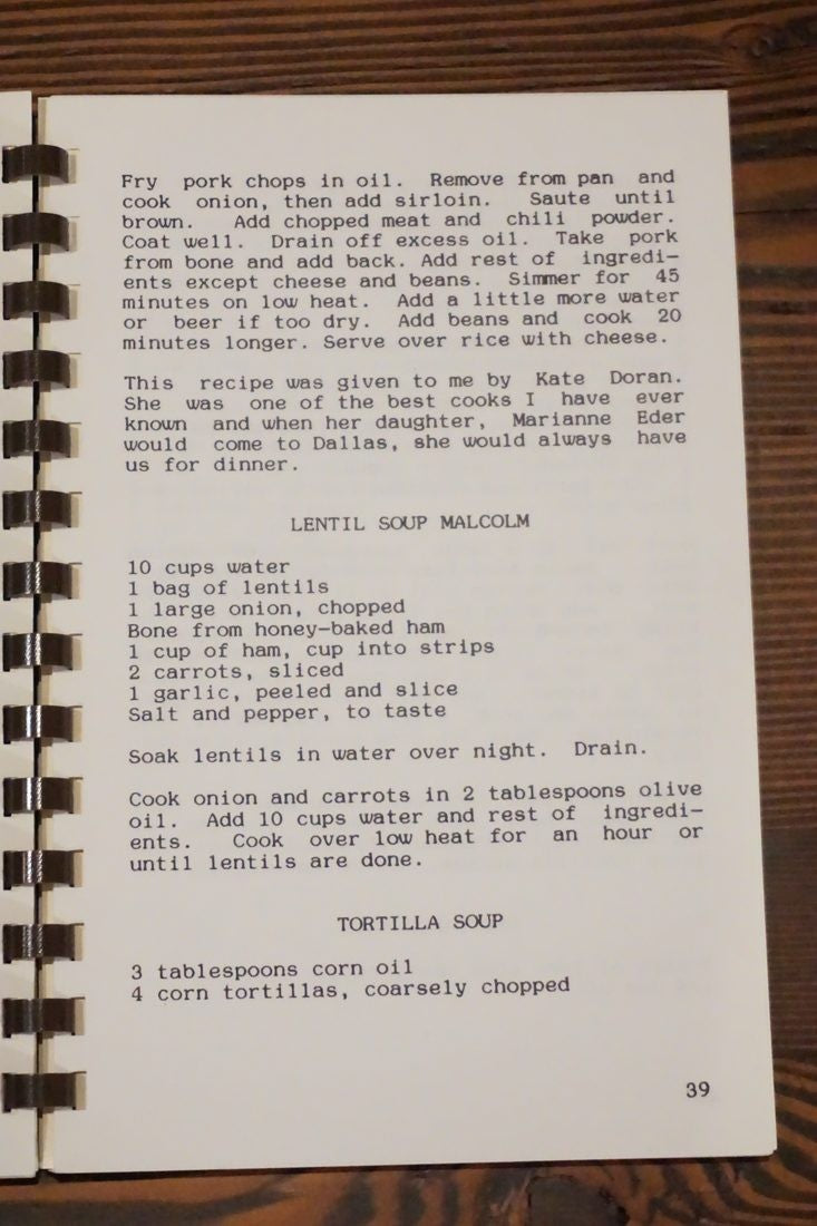 The Recipes of Raspberry Cove Elizabeth Robertson Smith Cookbook Inscribed