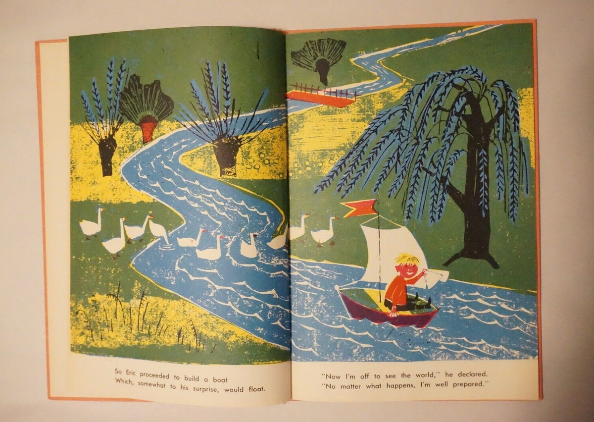 Rare copy of Eric's Journey by Monroe Stearns and Marlene Reidel 1960 HC DJ