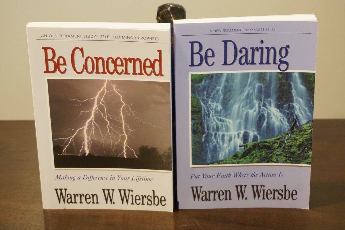 Warren Wiersbe Collection of 9 Paperback Books