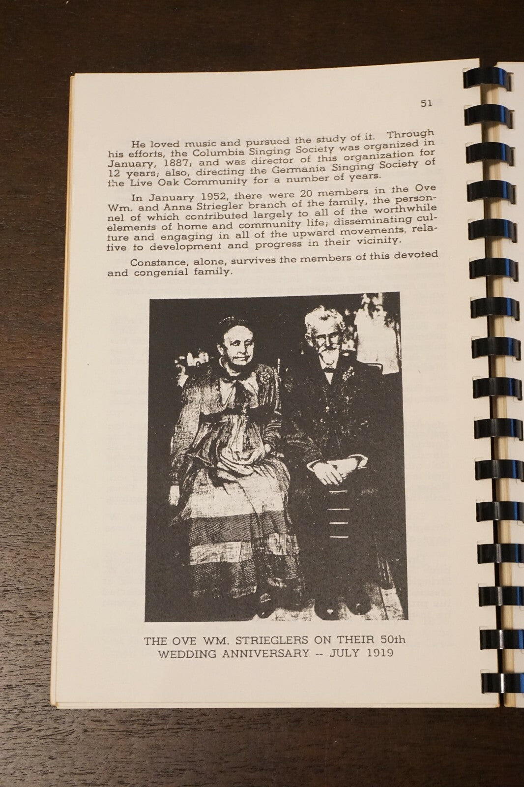 The Johan Frederick Gottlieb Striegler Family History - Spiralbound