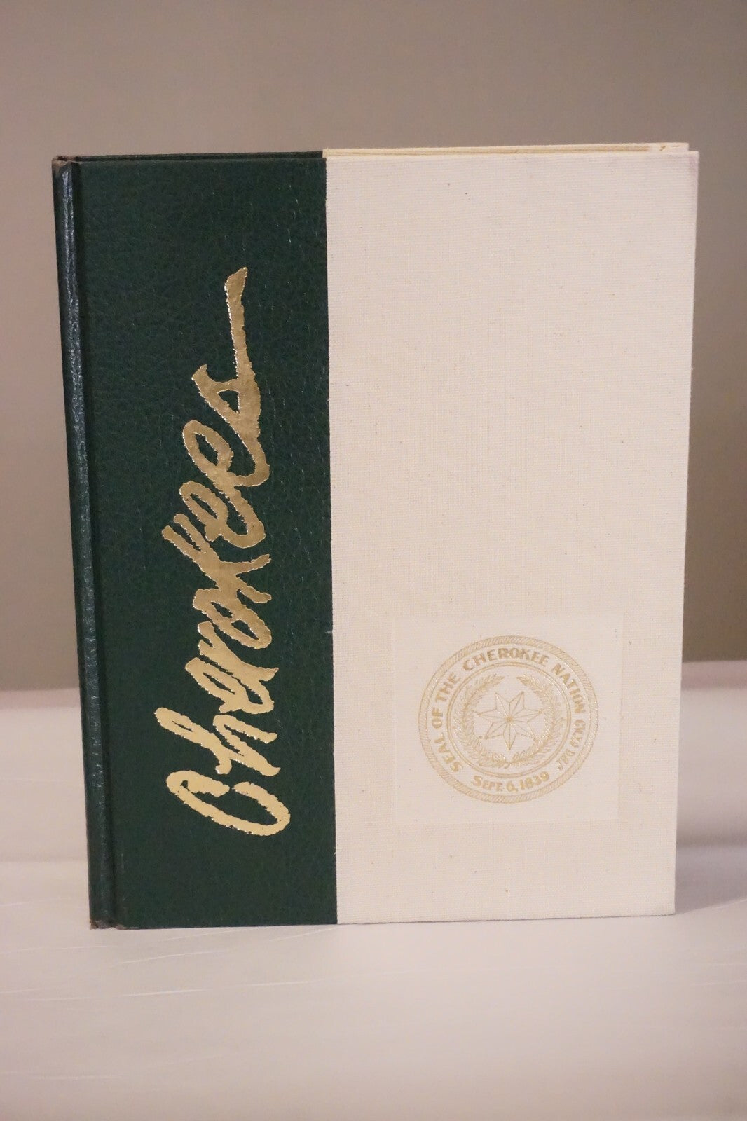 Cherokees: An Illustrated History by Billie Jones and Odie Faulk 1984 Hardcover