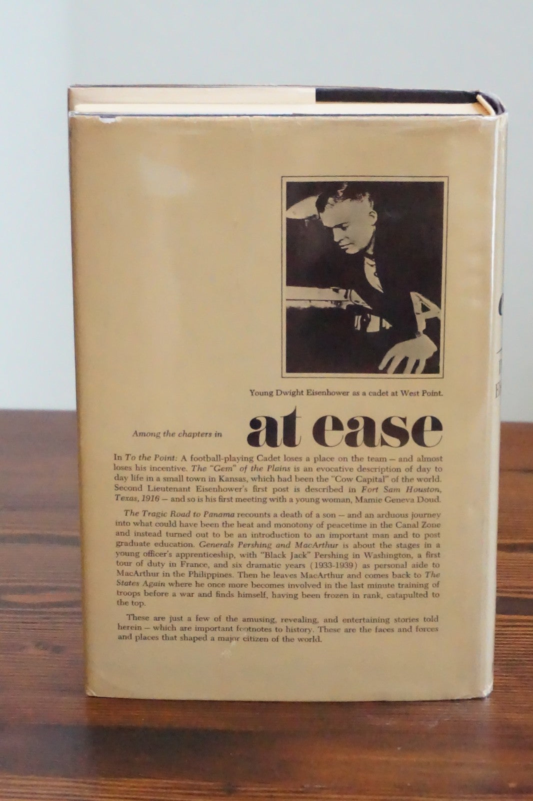 At Ease - Stories I Tell To Friends by Dwight D. Eisenhower 1967 Signed HC DJ