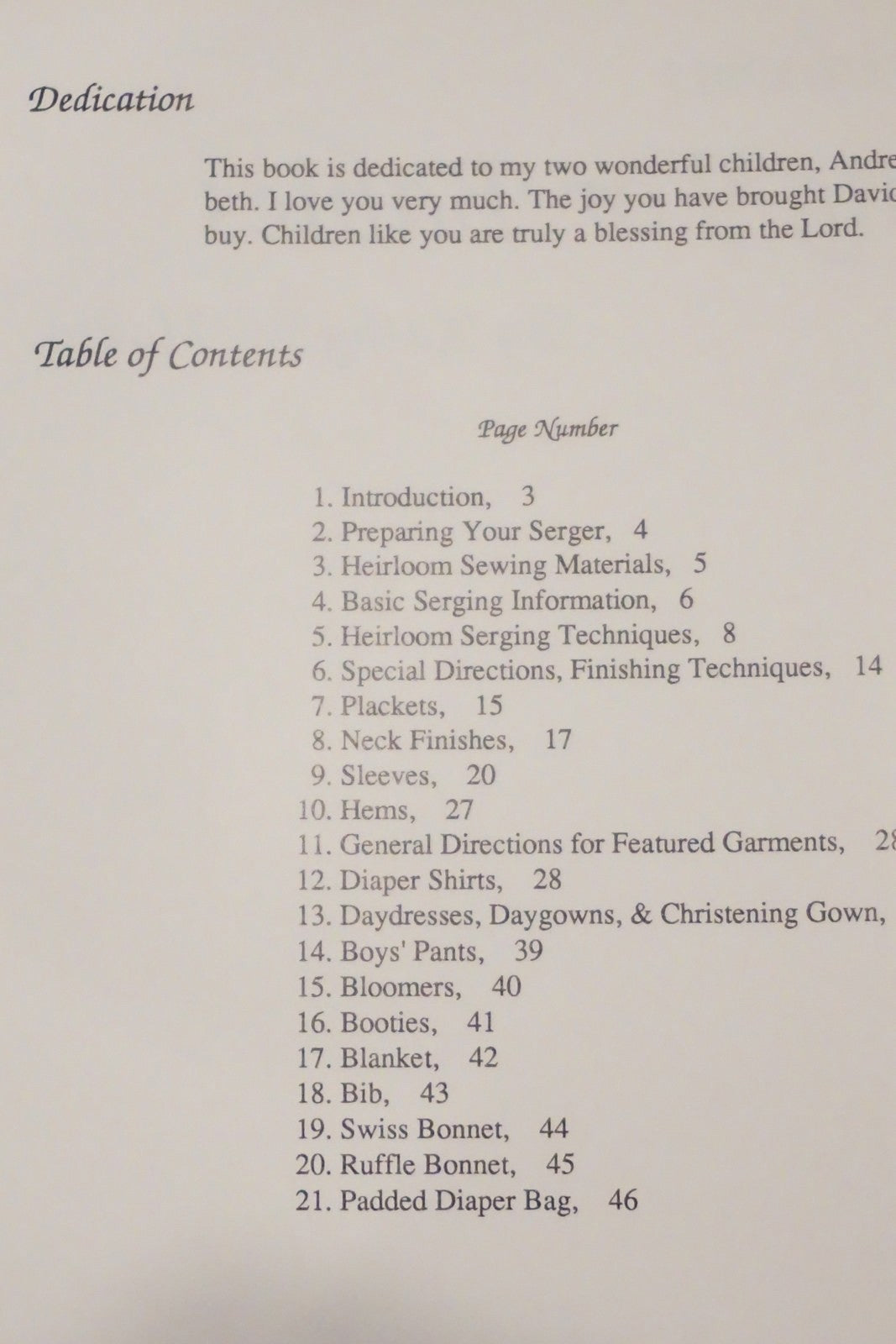 60 Minute Heirlooms Serging for Babies by Kathy McMakin Serger Patterns