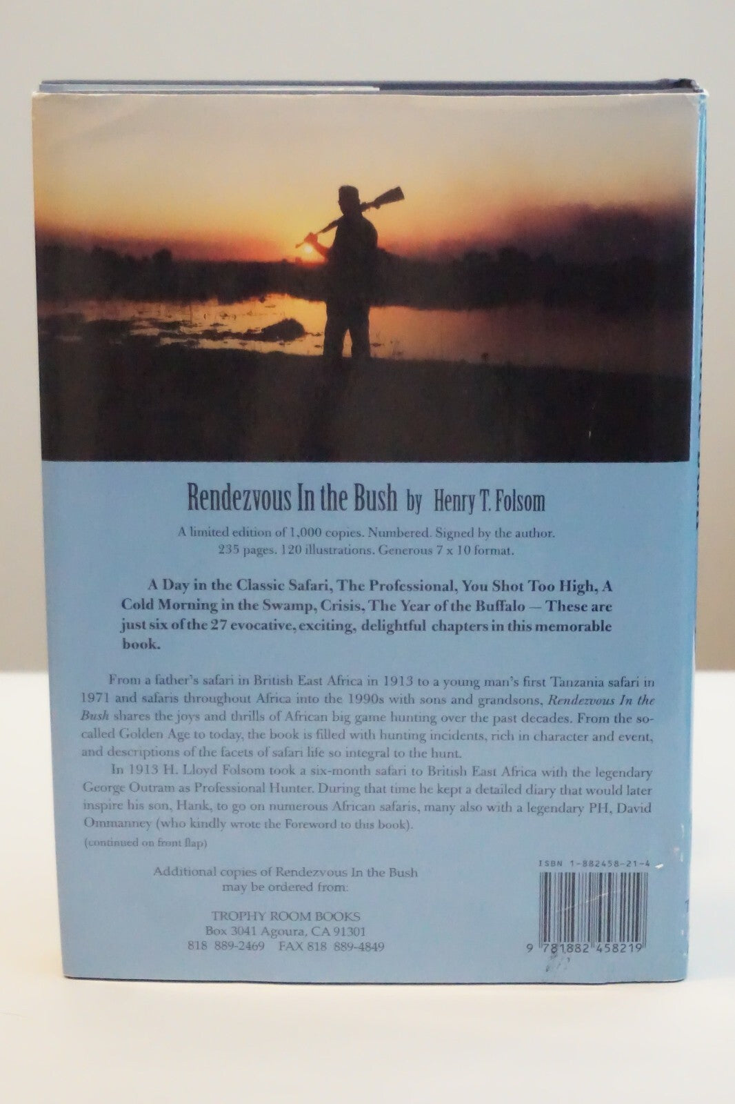 Rendezvous In The Bush by Henry T. Folsom 1999 Limited Edition Signed HCDJ