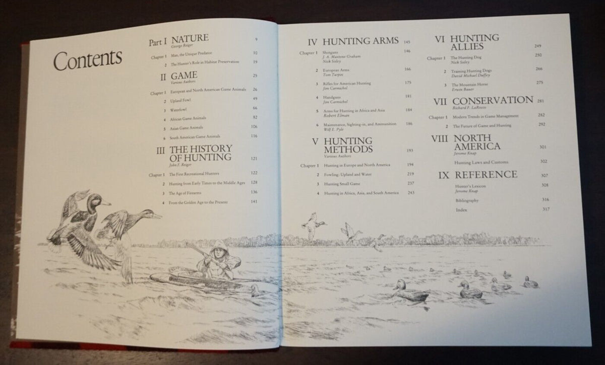 The Complete Book of Hunting by Robert Elman 1980 Signed Limited Edition