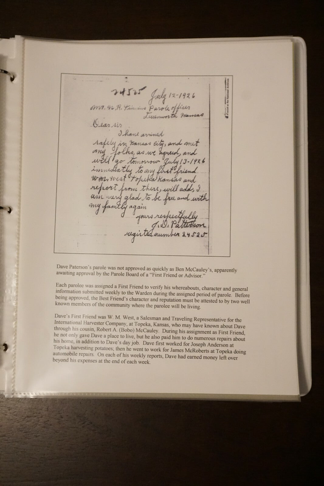 Robert Spittal Patterson and Margaret Walker Genealogy by Prestley and Sandy Mor