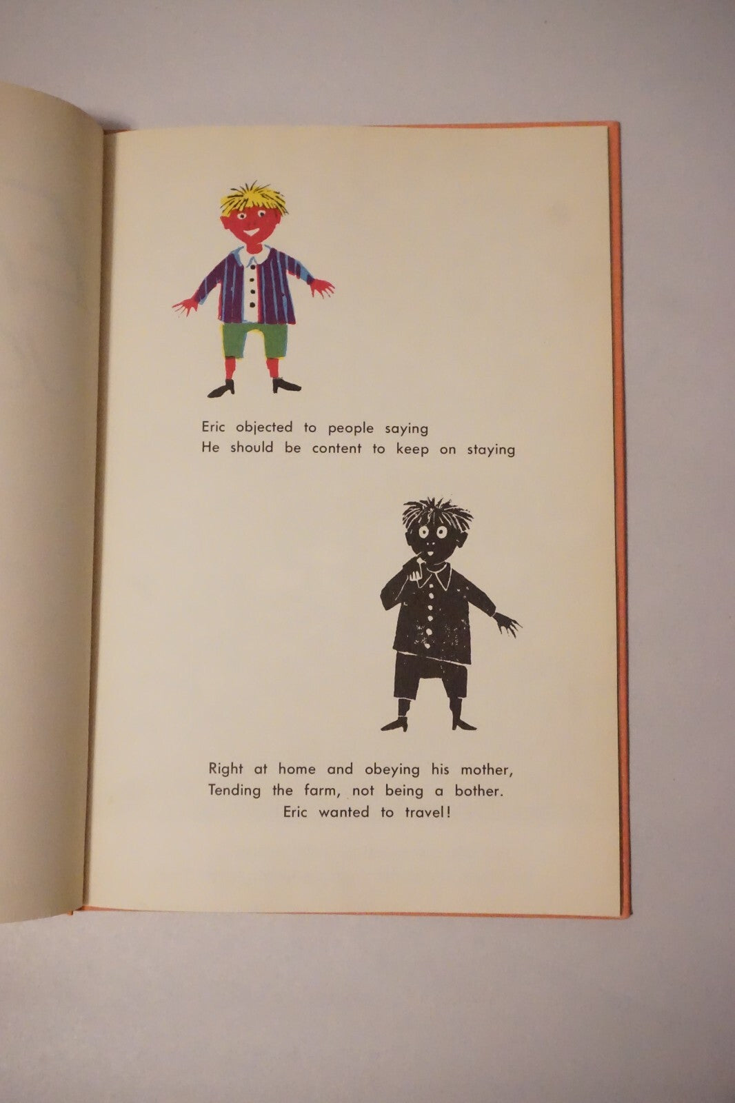 Rare copy of Eric's Journey by Monroe Stearns and Marlene Reidel 1960 HC DJ
