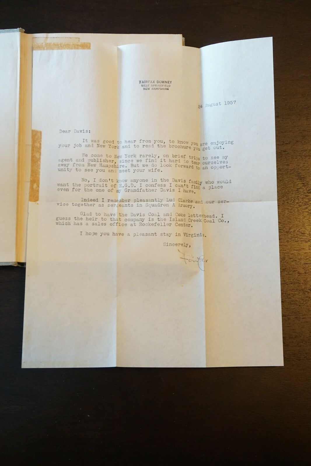 A Horse For General Lee by Fairfax Downey First Edition 1953