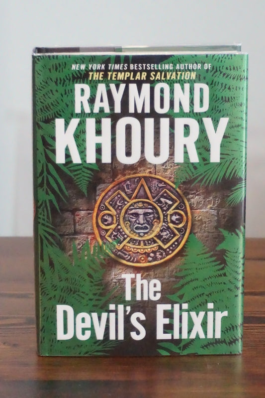 The Devil's Elixir Raymond Khoury Signed First Printing Dutton 2012 HC DJ