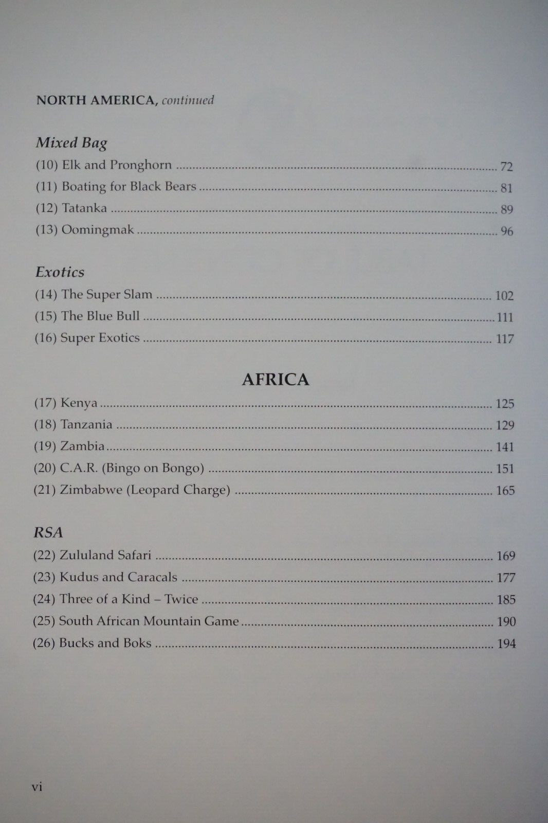Sport Hunting on Six Continents by Ken Wilson 1999 Signed HCDJ
