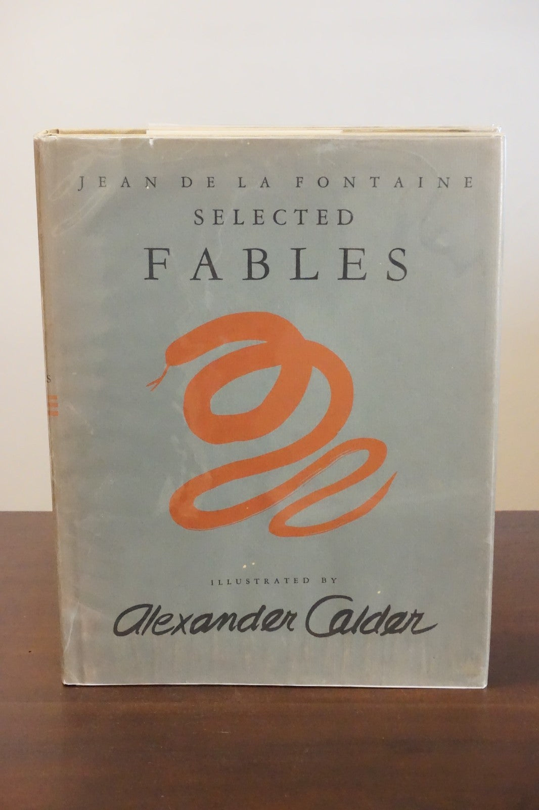 Selected Fables by Jean La Fontaine & Illustrated by Alexander Calder 1957 Signed HC DJ