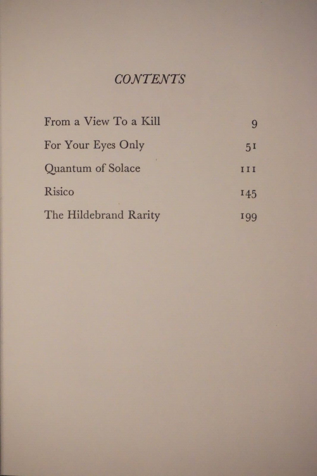 For Your Eyes Only by Ian Fleming 1962 HC DJ with Signature