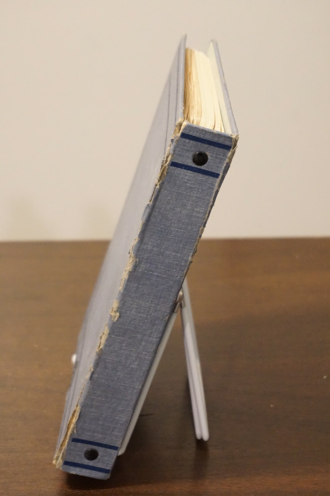 Vintage Binder with Approximately 65 Handwritten Pages of Recipes