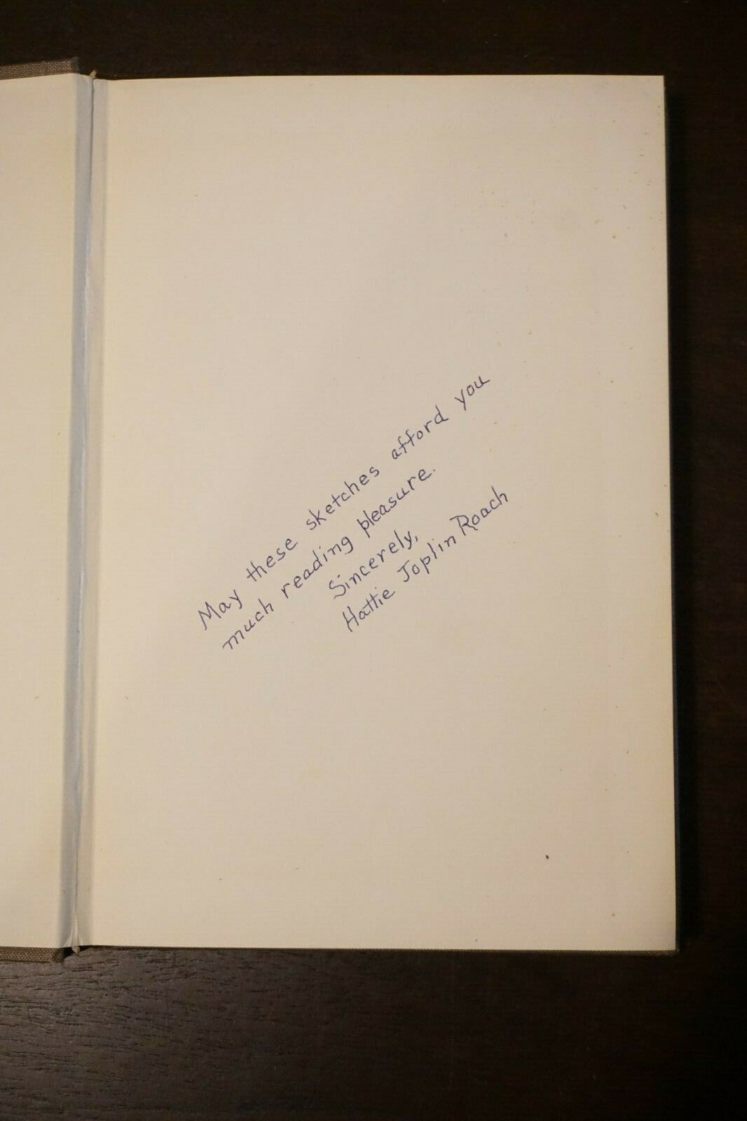 The Hills of Cherokee (County Texas) by Hattie Joplin Roach 1952 Signed HC