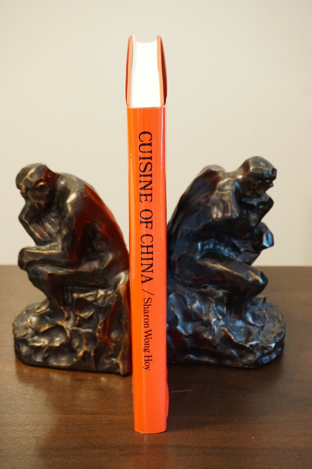 CUISINE OF CHINA By Sharon Wong Hoy - Hardcover Signed.