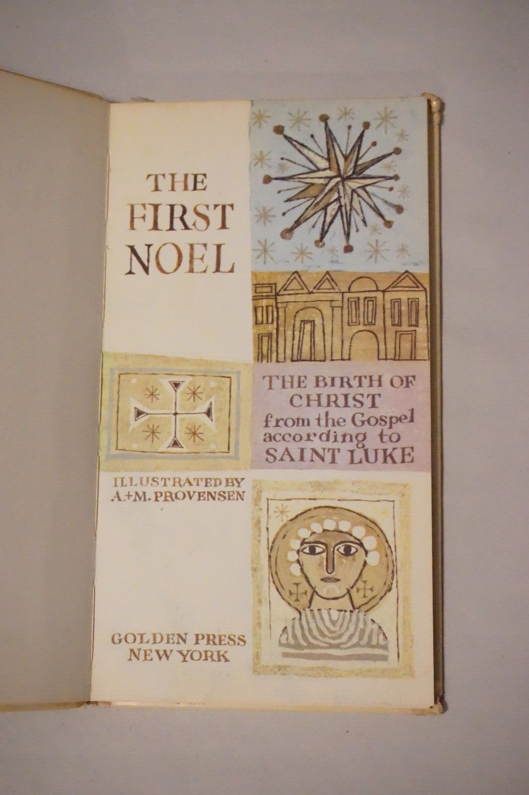 The First Noel: The Birth of Christ Illustrated by Provensen 1959 1st Edition