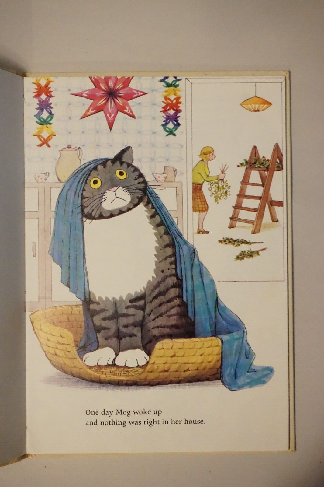 Mog's Christmas by Judith Kerr 1974 1st Edition William Collins & Co