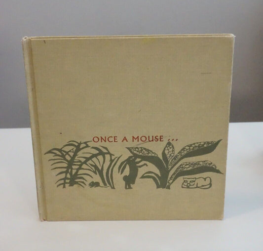 Once Upon A Mouse by Marcia Brown 1961 1st Edition Hardcover