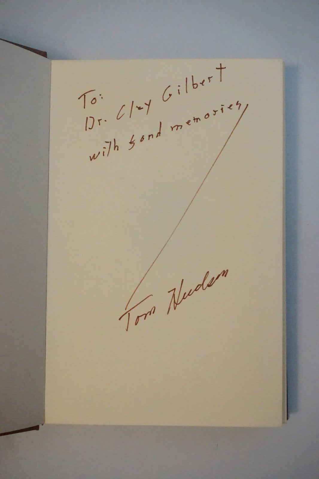 In Search of the Sunset by Tom Hudson 1980 Hardcover Signed