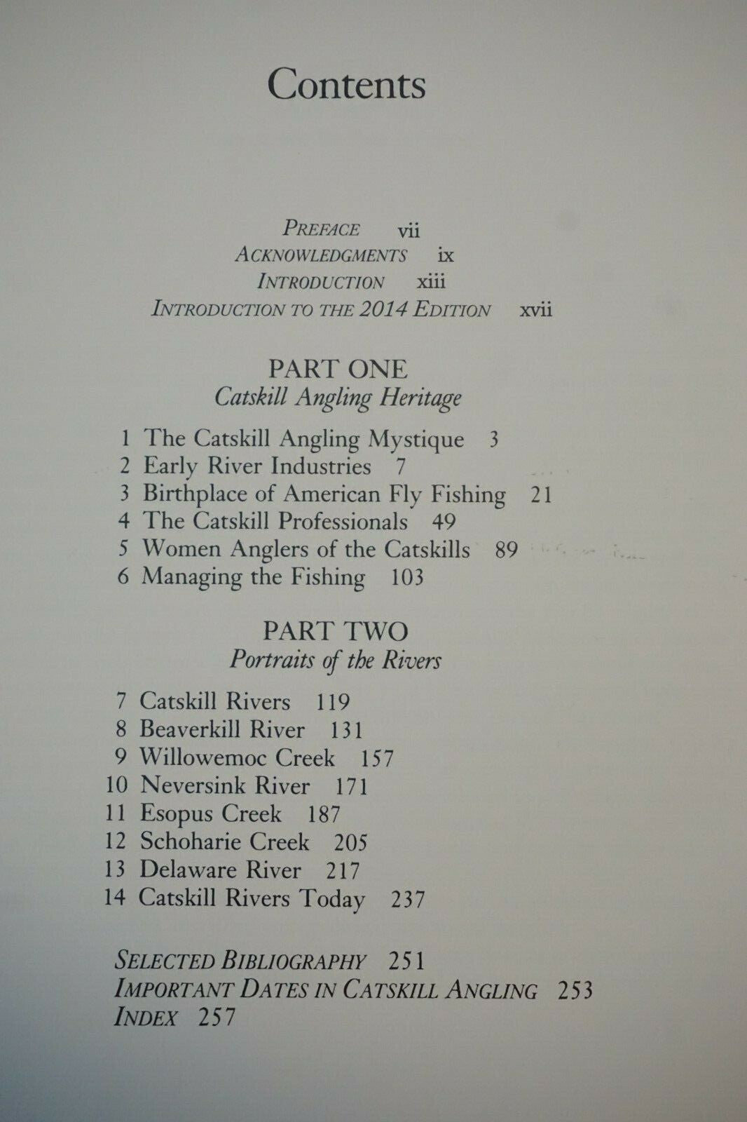 Catskill Rivers: Birthplace of American Fly Fishing by Austin Francis Signed SC