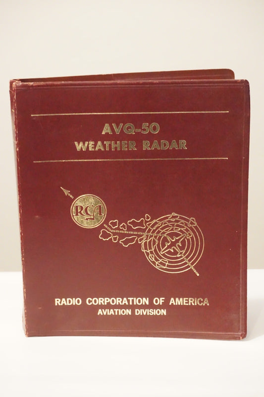 AVQ-50 Weather Radar Instruction Manual 1960